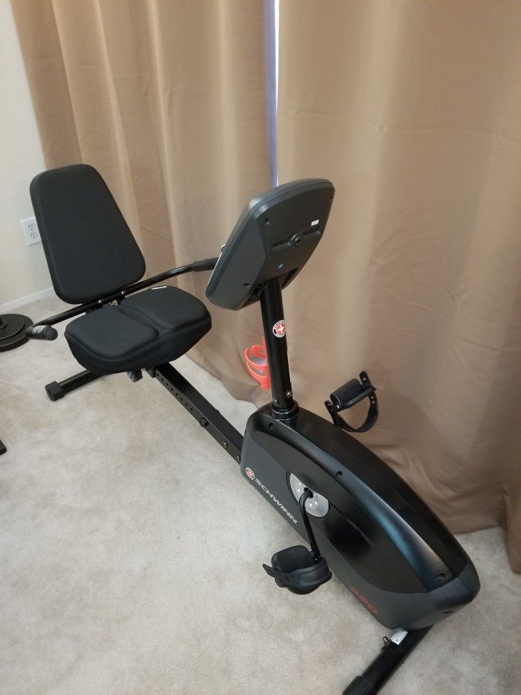 schwinn a20 recumbent exercise bike