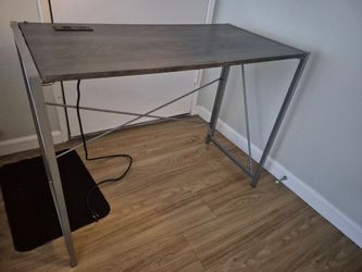 Desk and chair