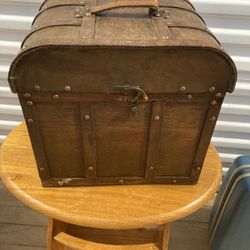Cute Wood Storage Box
