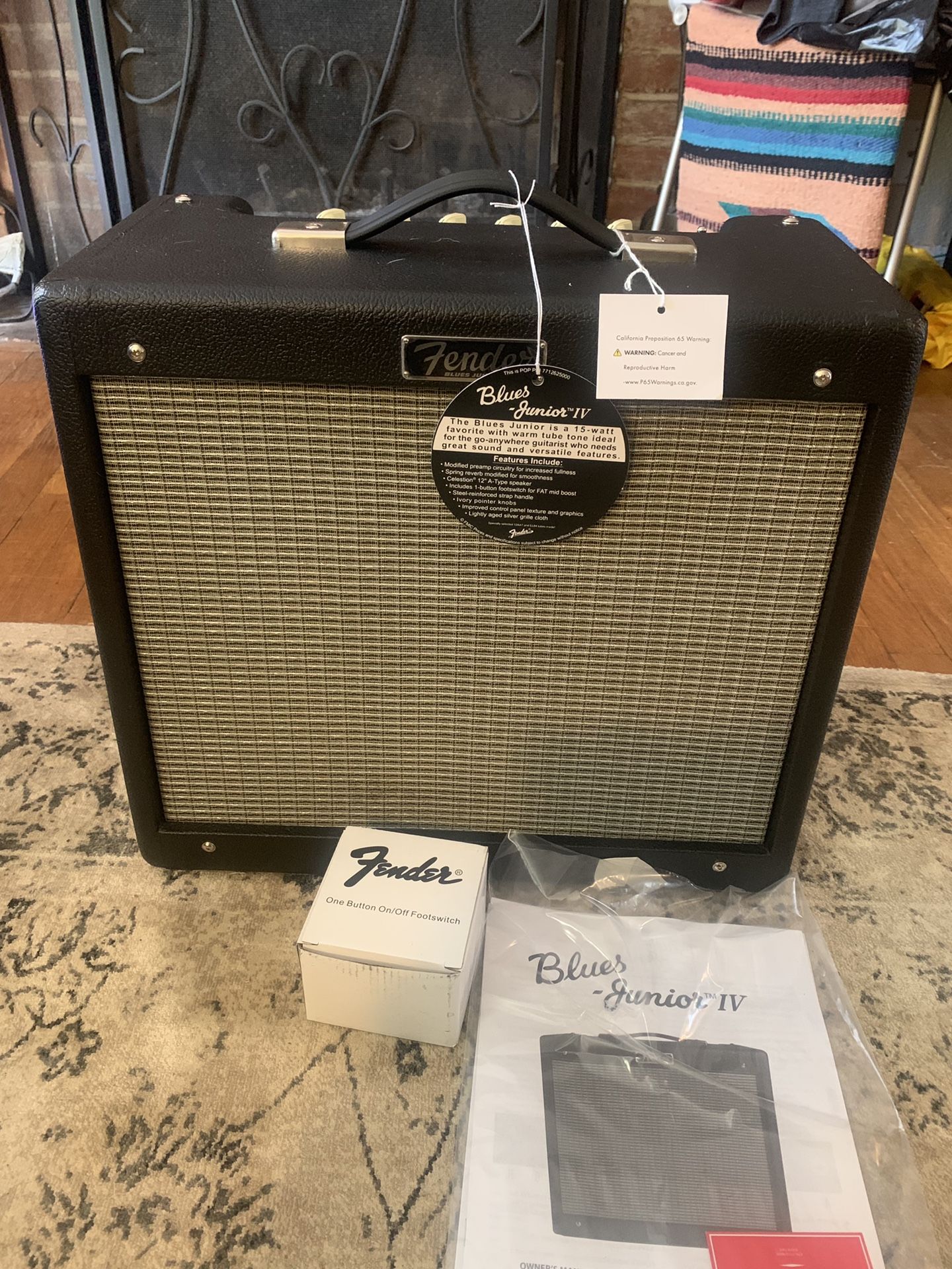 New Fender Blues Junior IV