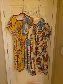 Floral Midi Dresses – Set of 3