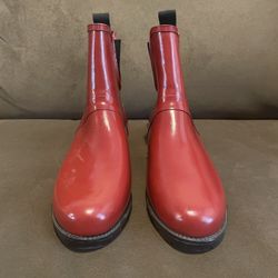 Cole Haan Red Boots 