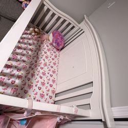 White Baby Crib