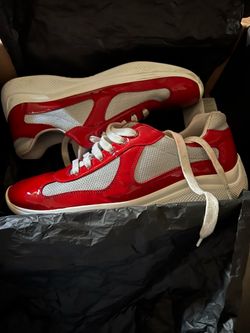 Red Prada America’s Cup Sneakers