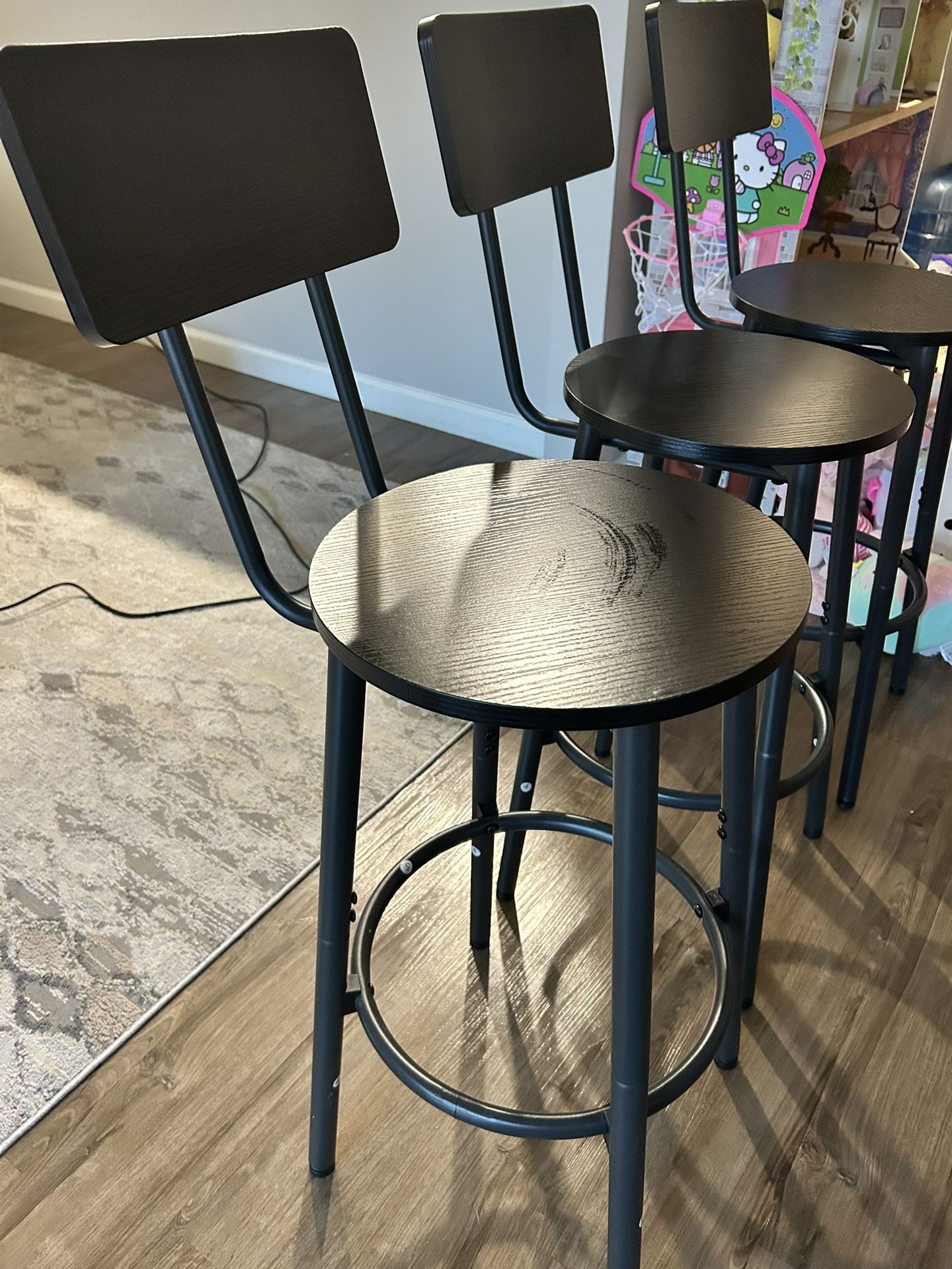 Bar Stool Chairs- Set Of 2