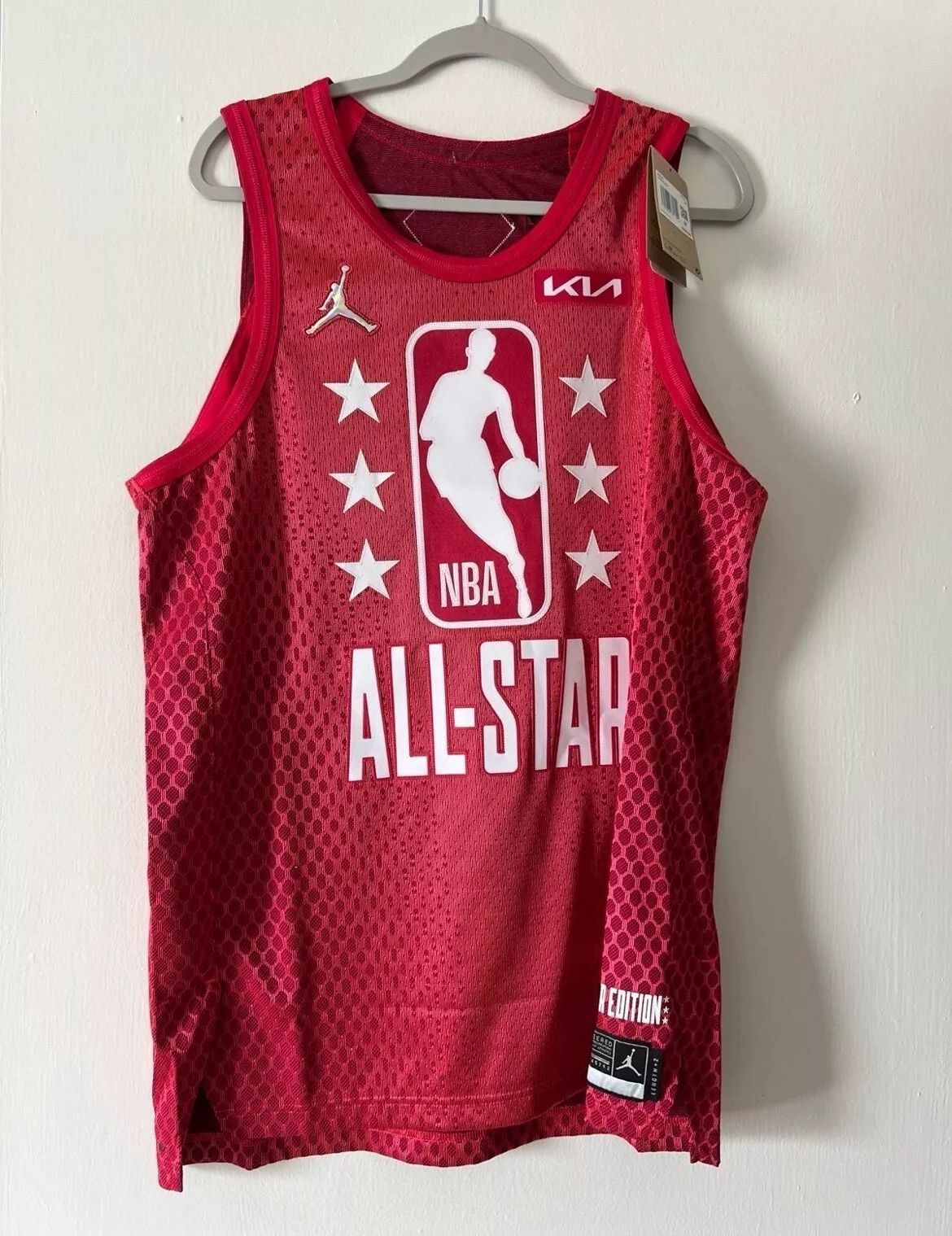 New L.A Lakers Player Luka Doncic All Star Jersey . Sz 44. Brand New Authentic