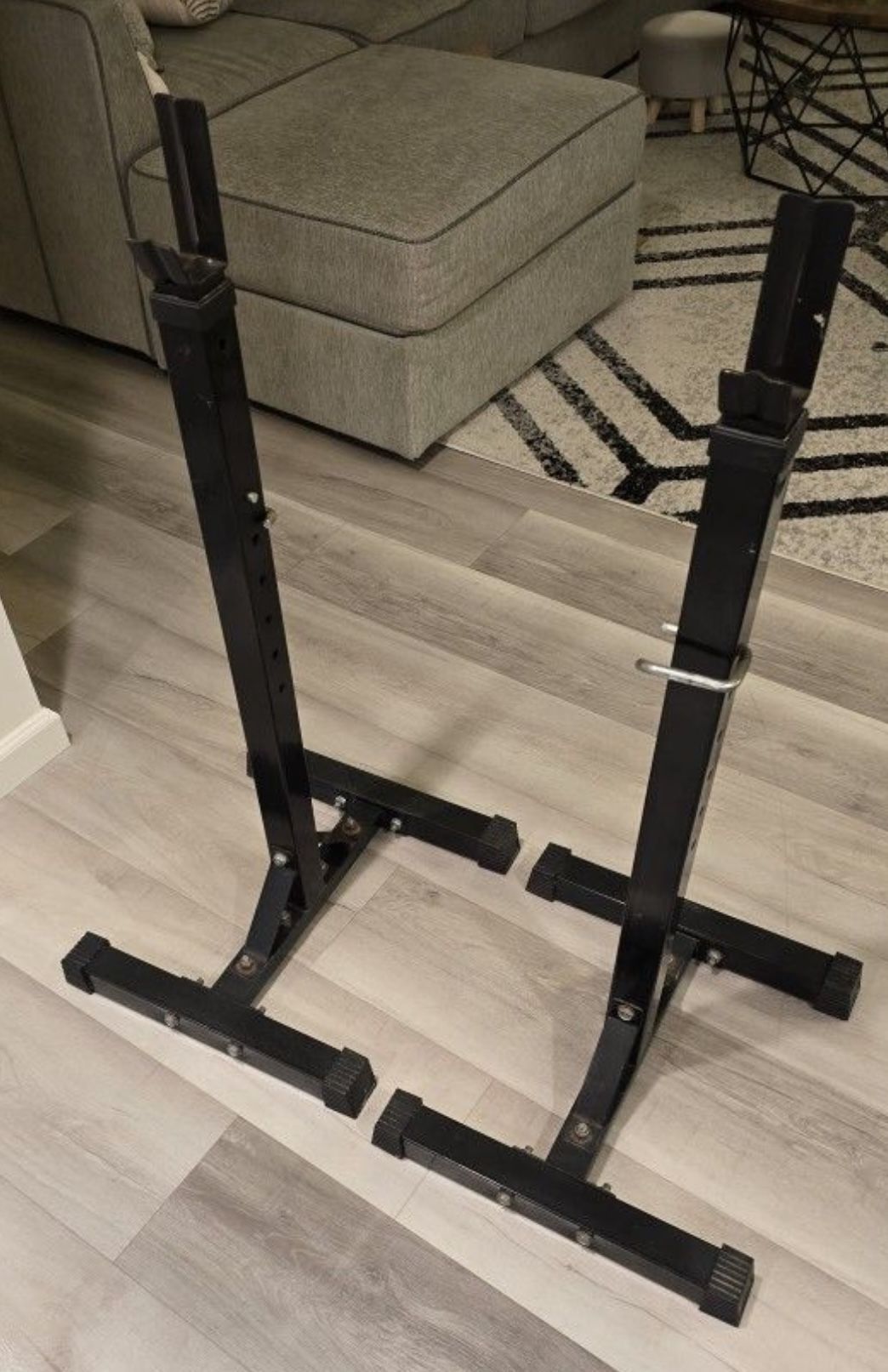 Adjustable Height Squat / Bench Press Rack