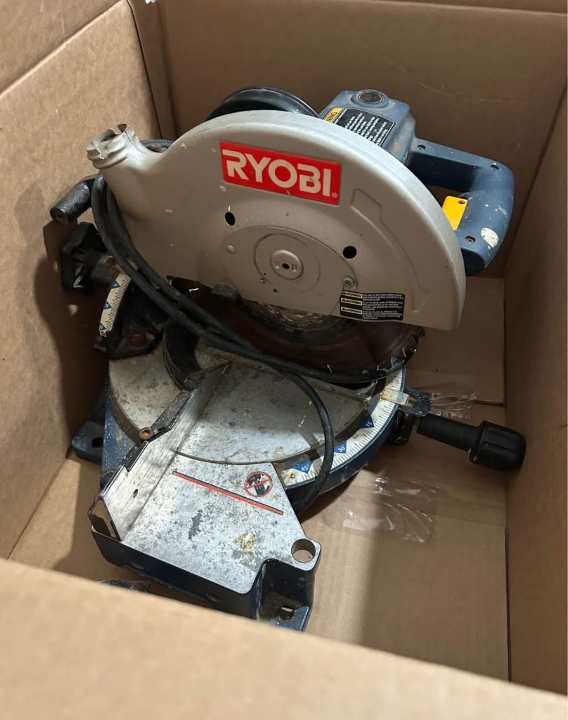 ryobi 10” compound miter saw