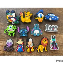 Disney, Croc Charms Bundle