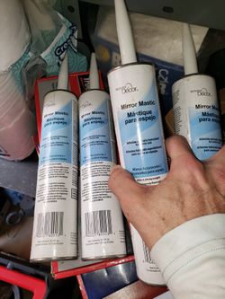 Mirror Mastic Tubes