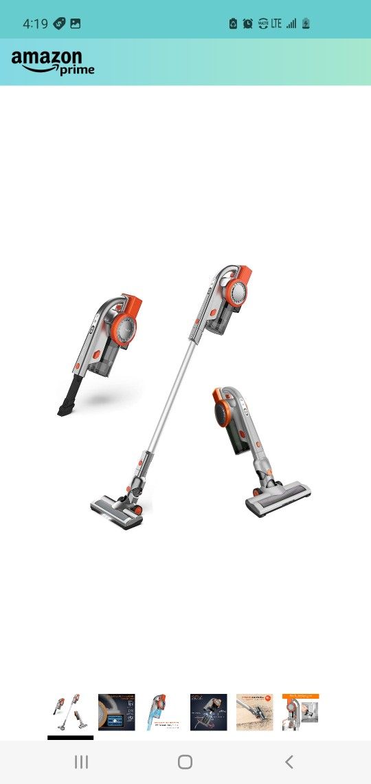 $50 SWEET LF CORDLESS 4 IN 1 VACCUUM CLEANER