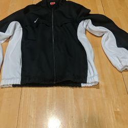 Nike Track Jacket. Men's size M. Color - Black and White