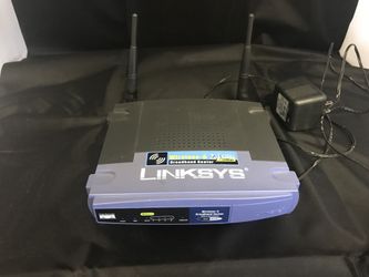 Linksys Wireless G 2.4 ghz 54 mbps Broadband Router WRT54G