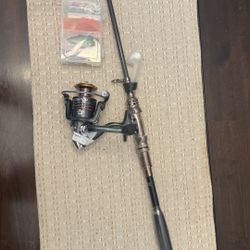 Fishing Rod And Reel Combo