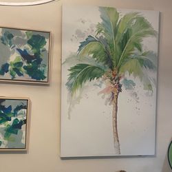 PICTURES 3 PIECES PALM $60 OBO