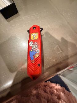 Super Mario Folding Pocket Knife