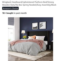 Queen Size Bed Frame And Mattress!