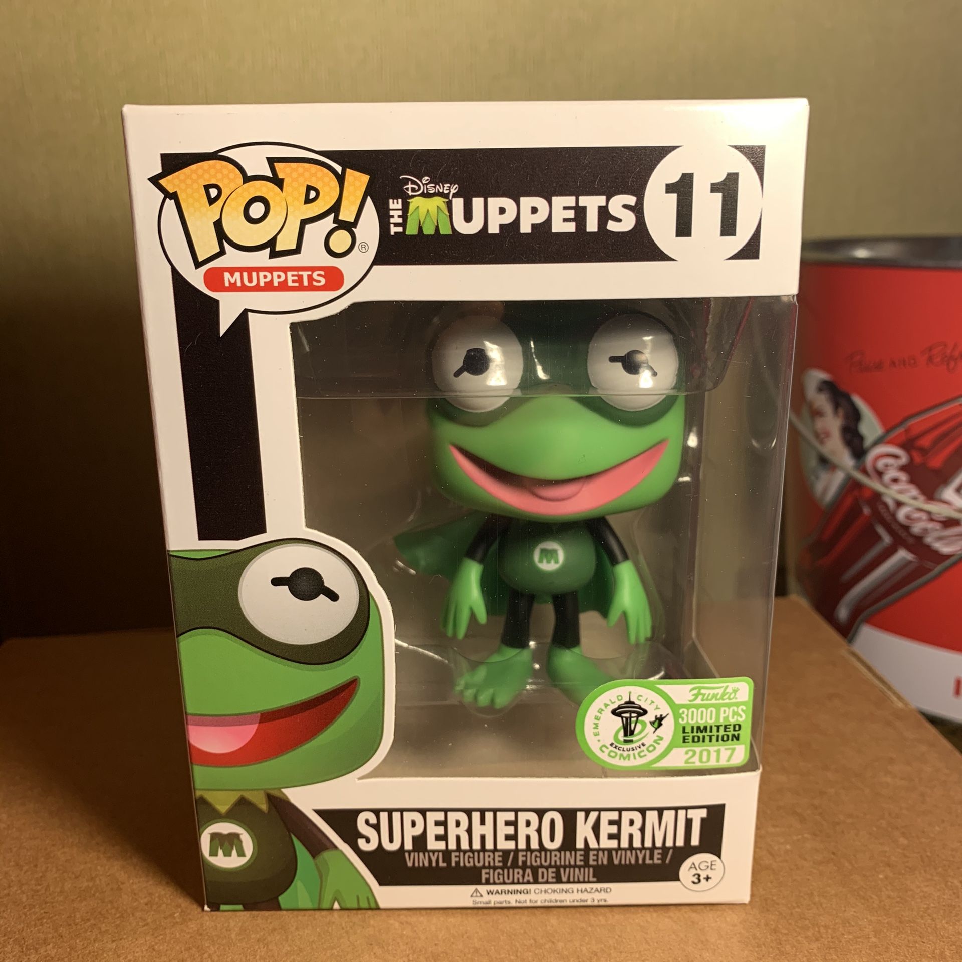 Funko POP Superhero Kermit the muppets