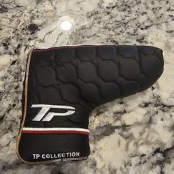 TAYLORMADE TP COLLECTION Blade-Style Putter Headcover Black/White