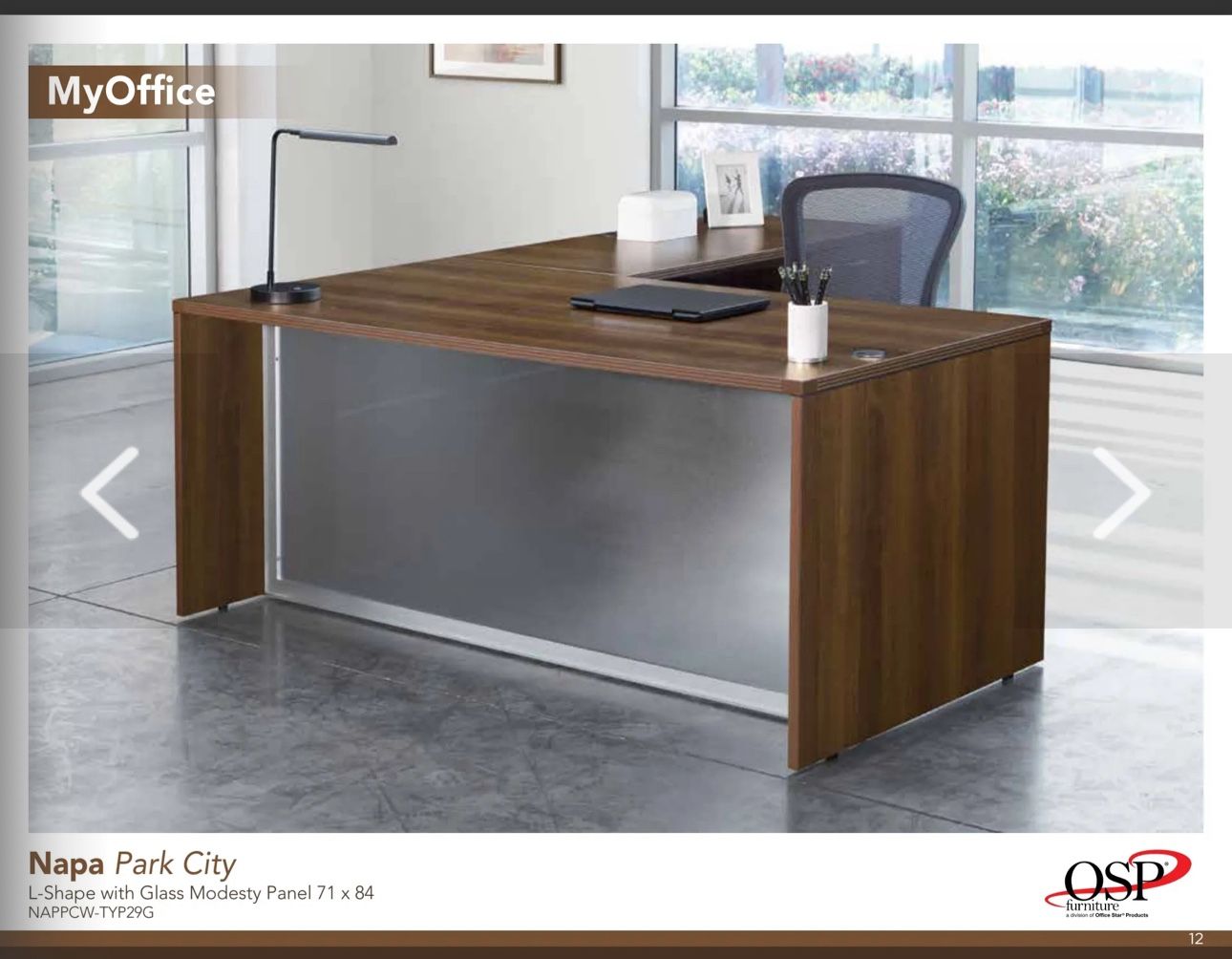 L Shaped Desk Office Furniture