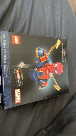 Iron spiderman lego