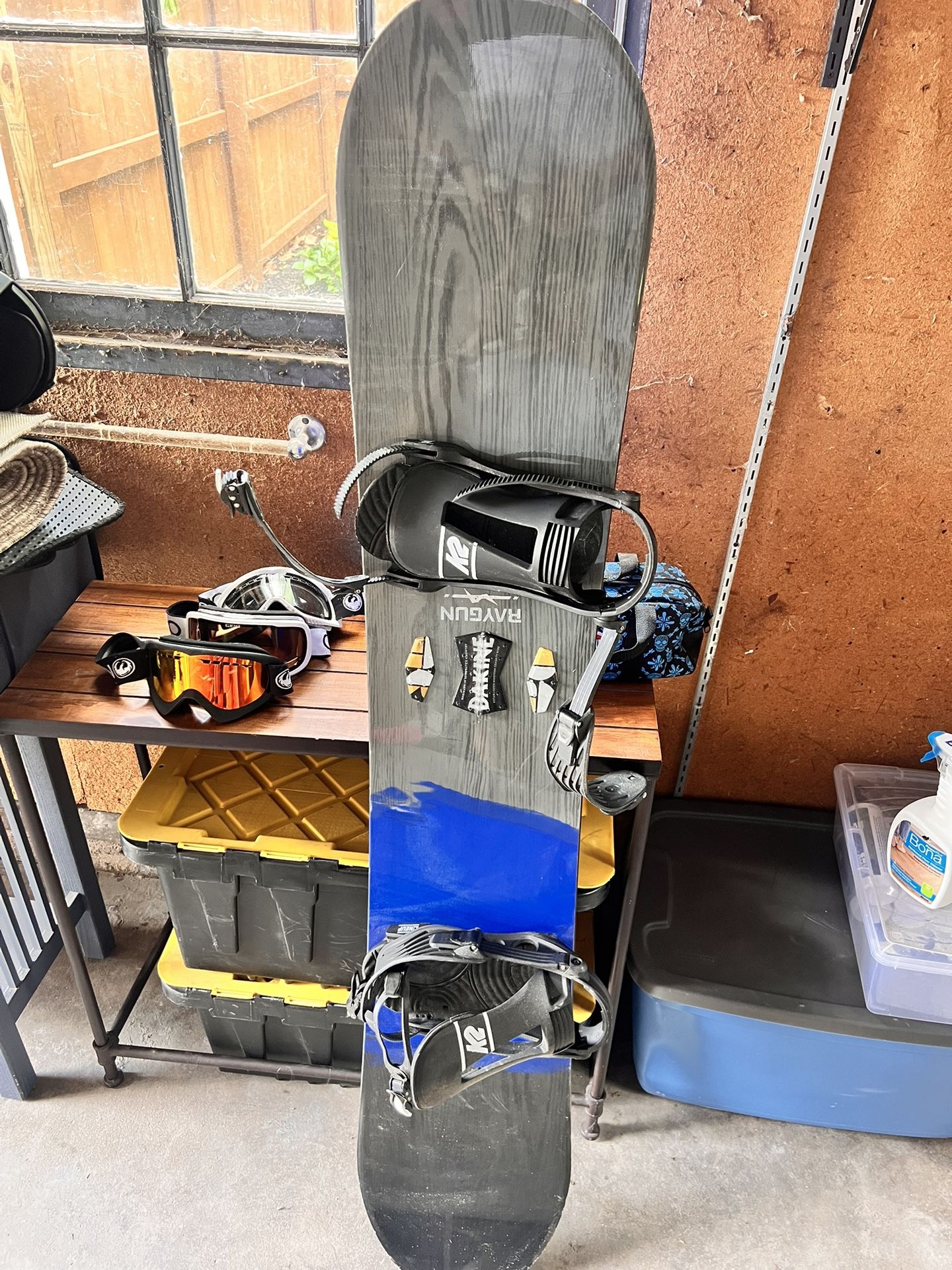 K2 Raygun With binding 164cm Board