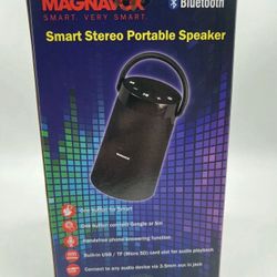Magnavox Smart Stereo Portable Bluetooth Speaker 