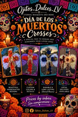 Dia de los Muertos Eternal Cross