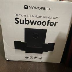 5.1 Surround Sound Speakers With Sub