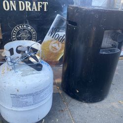 2x Propain gas fire pits