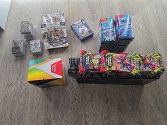 Pokémon,mtg mutant ninja turtles,wnba, Yugioh, Wonders of the First, NFL cards all sealed