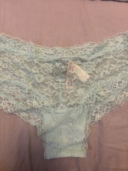 Victoria’s Secret Cheeky/Cheeky Color Bluish Greenish Size L Brand New