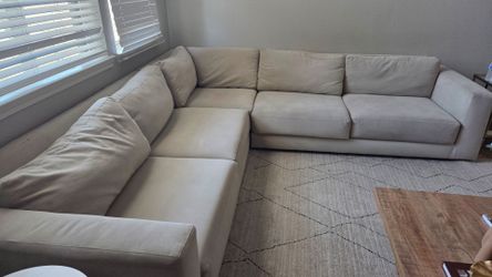 Crate and barrel peyton sectional