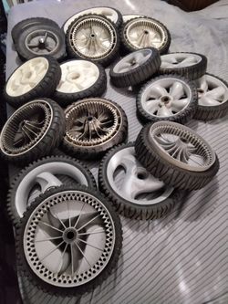 Wheels For Lawn Mowers $40 Per Set For $20 Each