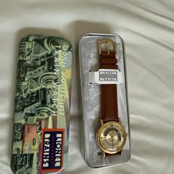 Lionel Collectible Train Watch w/ Certificate, Tin Case & Warranty | Vintage Sty