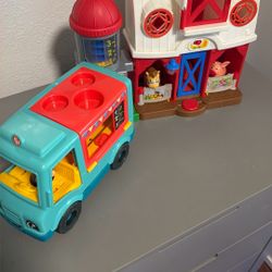 Taco Truck And Farm House 