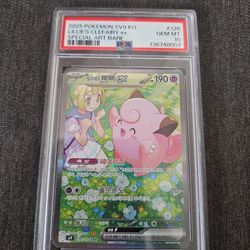 PSA GEM MT 10 Lillies Clefairy Ex SAR KR
