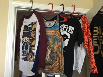Young Men Size S shirts