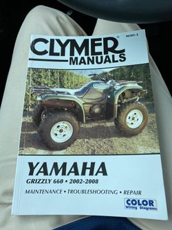 Repair Manual for Yamaha grizzly