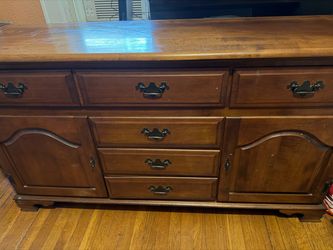 Solid Wood Vintage Moosehead Buffet / Sideboard - Monson Maine".
