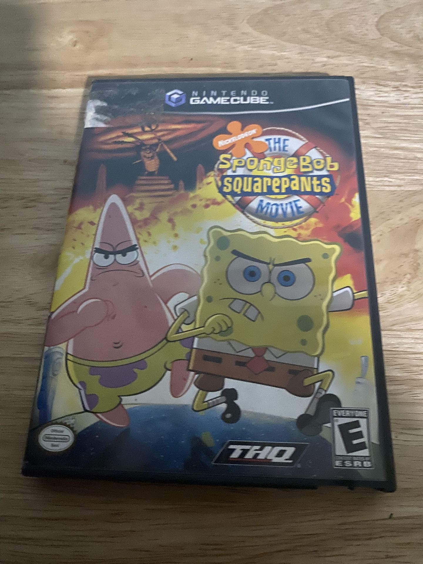 The SpongeBob SquarePants movie GameCube game