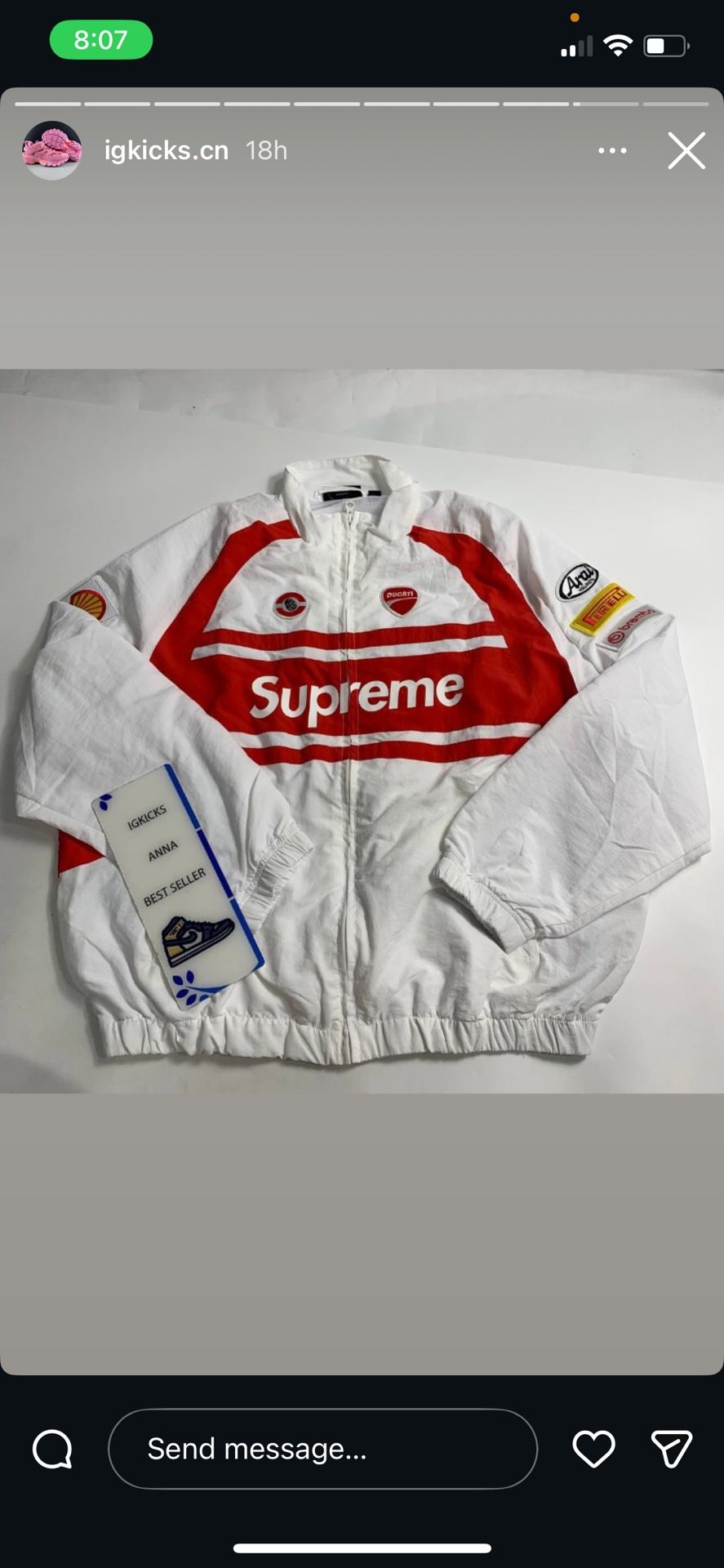 Vintage Supreme Jacket