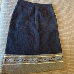 Denim Skirt