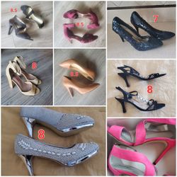 Women's Shoes. Sneakers.  Heels.  $5 & UP. DELTONA 