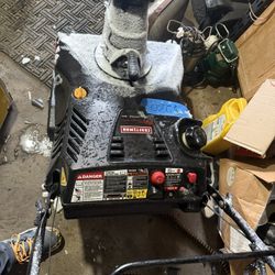 Craftsman Snowblower 