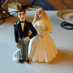 Leftons 1940-50s Wedding Cake Topper 
