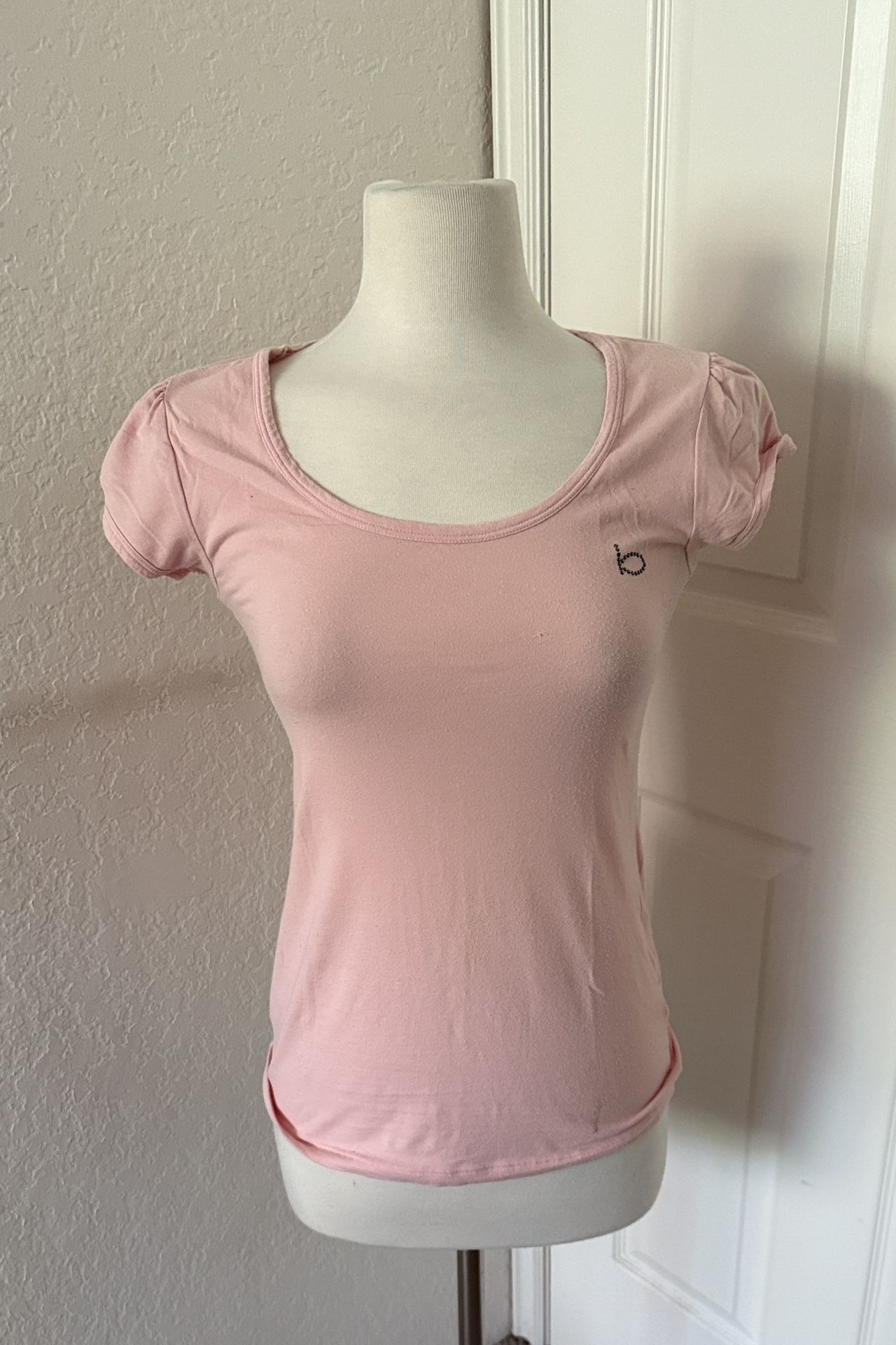 Bebe Pink Short Sleeve T-shirt