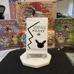 🥇1st Edition Vintage Mystery Pokemon Booster Packs (1:3 Seeded W Holos!)