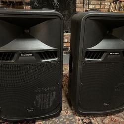 M-Audio GSR 12 (pair) Powered PA Speakers