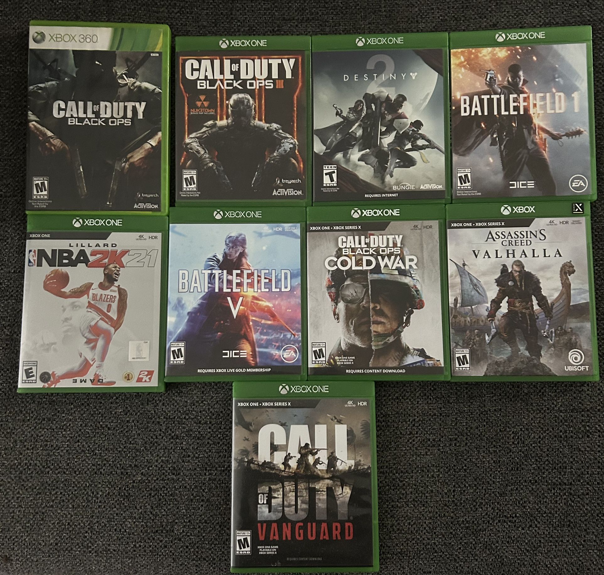 Xbox One/Xbox 360 Games! (Read Description)